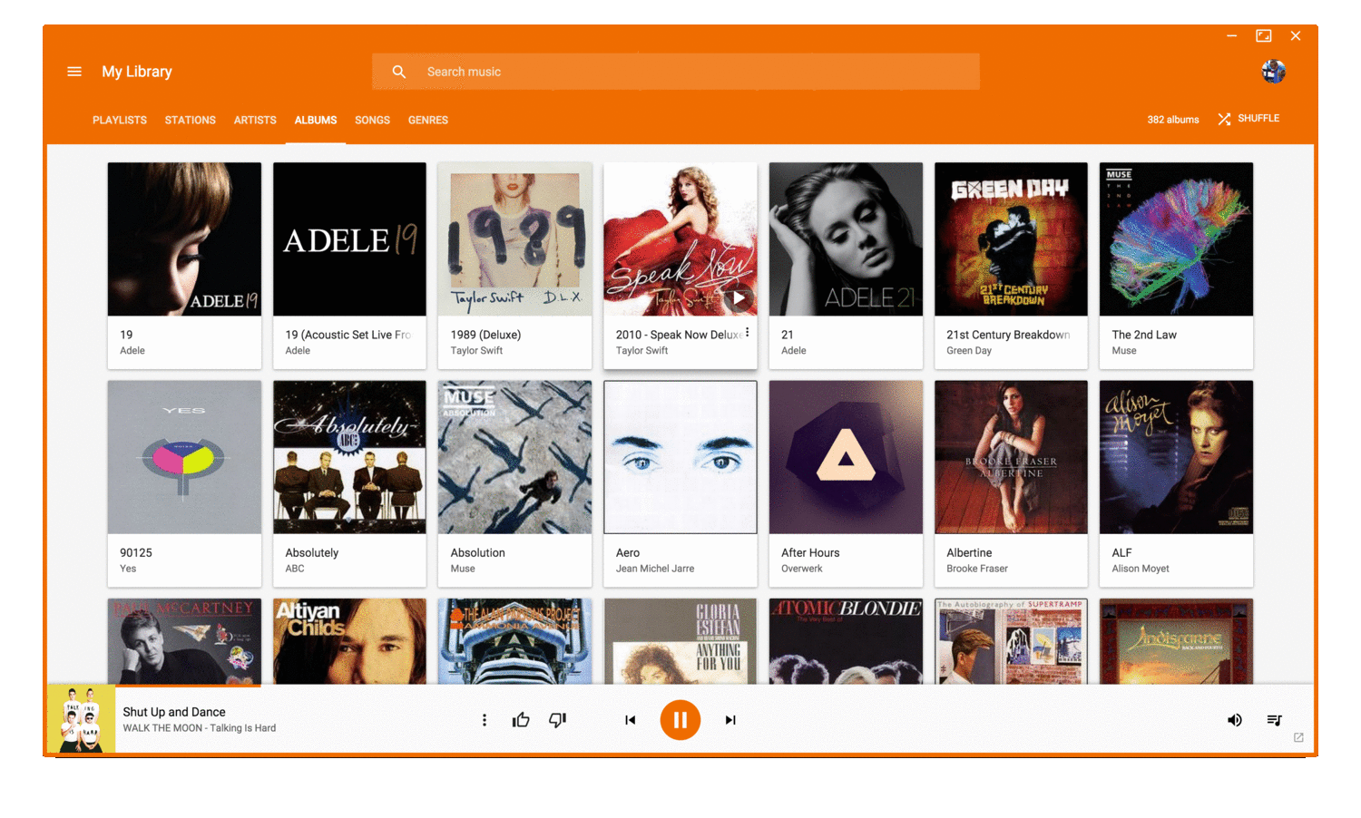 Google Play Music™ Desktop Player